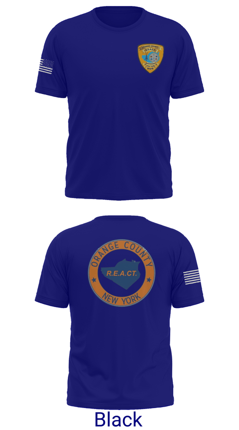Old School Cotton Feel Shirt, Orange County REACT, , Teamtime, Team time, sublimation, custom sports apparel, team uniforms, spirit wear, spiritwear, sports uniforms, custom shirts, team store, custom team store, fundraiser sports, apparel fundraiser