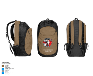 Gear Bag, Howar Middle School Track & Field, Track & Field, Teamtime, Team time, sublimation, custom sports apparel, team uniforms, spirit wear, spiritwear, sports uniforms, custom shirts, team store, custom team store, fundraiser sports, apparel fundraiser