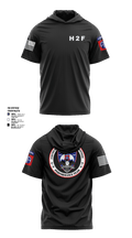 2BCT H2F 96509801 Short Sleeve Performance Shirt with hood - 2
