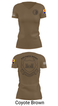 132d MRBC, 579th EN BN, 49th MP DIV 50518216 Women's Short Sleeve V-neck Shirt - 8