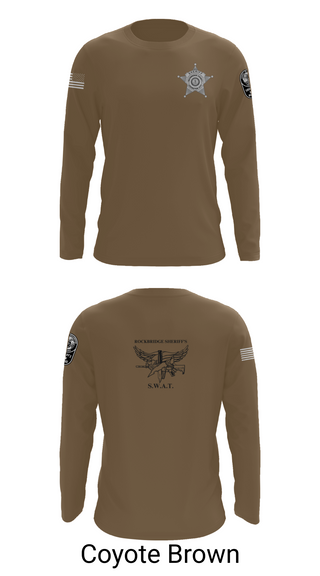 Long Sleeve Performance Shirt, Rockbridge County SWAT, , Teamtime, Team time, sublimation, custom sports apparel, team uniforms, spirit wear, spiritwear, sports uniforms, custom shirts, team store, custom team store, fundraiser sports, apparel fundraiser