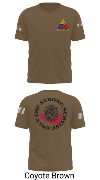 Old School Cotton Feel Shirt, 261st BSC CAVEMAN PLT, , Teamtime, Team time, sublimation, custom sports apparel, team uniforms, spirit wear, spiritwear, sports uniforms, custom shirts, team store, custom team store, fundraiser sports, apparel fundraiser