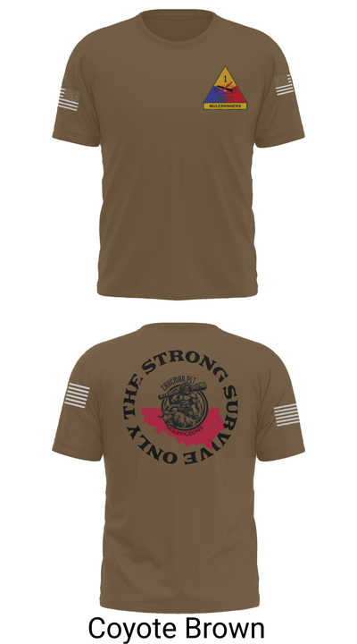 261st BSC CAVEMAN PLT 28746409 Old School Cotton Feel Shirt - 10