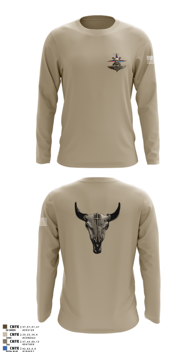VP-26 Aircrew Association 18137881 Long Sleeve Performance Shirt 6