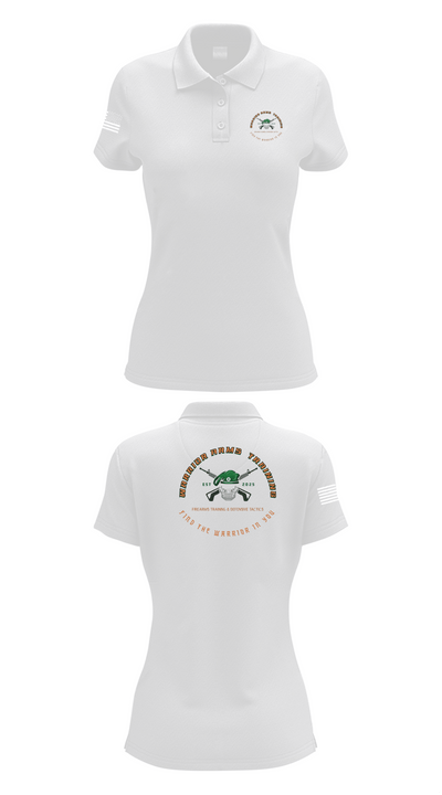 Warrior Arms Training 73865662 Women's Short Sleeve Performance Polo  - 17