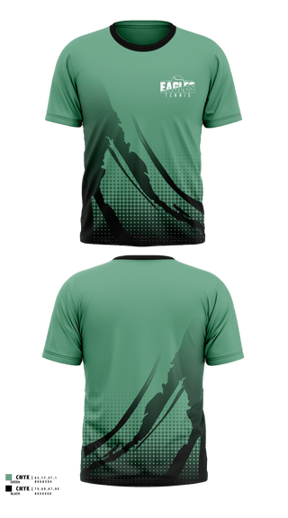 Short Sleeve Performance Shirt, Covenant Christian High School Tennis, Tennis, Teamtime, Team time, sublimation, custom sports apparel, team uniforms, spirit wear, spiritwear, sports uniforms, custom shirts, team store, custom team store, fundraiser sports, apparel fundraiser