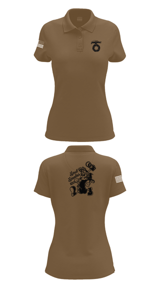 Womens Short Sleeve Performance Polo, MCAGCC COMMSTRAT, , Teamtime, Team time, sublimation, custom sports apparel, team uniforms, spirit wear, spiritwear, sports uniforms, custom shirts, team store, custom team store, fundraiser sports, apparel fundraiser