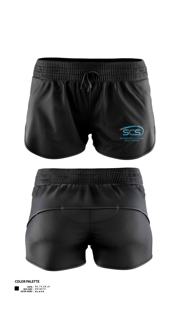 Womens Shorts, Superior Cabling Solutions, , Teamtime, Team time, sublimation, custom sports apparel, team uniforms, spirit wear, spiritwear, sports uniforms, custom shirts, team store, custom team store, fundraiser sports, apparel fundraiser