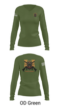806 EN CO 65397202 Women's Long Sleeve V-neck Shirt - 57