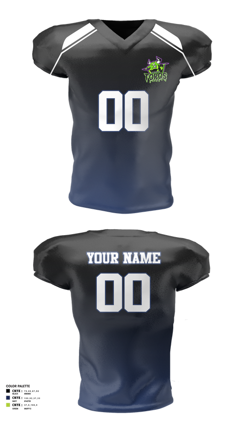 Football Jersey, Northeast Toros Football, Football, Teamtime, Team time, sublimation, custom sports apparel, team uniforms, spirit wear, spiritwear, sports uniforms, custom shirts, team store, custom team store, fundraiser sports, apparel fundraiser