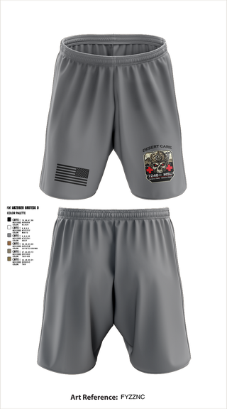Athletic Shorts With Pockets, 7248th MSU, , Teamtime, Team time, sublimation, custom sports apparel, team uniforms, spirit wear, spiritwear, sports uniforms, custom shirts, team store, custom team store, fundraiser sports, apparel fundraiser