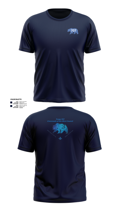 The Baden Powell Legacy Foundation 95358707 Short Sleeve Performance Shirt - 1