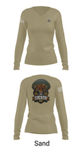 SOCKOR 29135503 Women's Long Sleeve V-neck Shirt - 97
