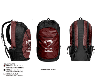 Gear Bag, Rockwood Summit Falcons Field Hockey, Field Hockey, Teamtime, Team time, sublimation, custom sports apparel, team uniforms, spirit wear, spiritwear, sports uniforms, custom shirts, team store, custom team store, fundraiser sports, apparel fundraiser