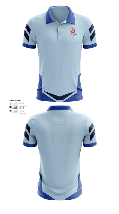 Sunshine City Phoenix 76021940 Short Sleeve Performance Polo - 1