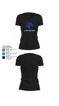 La Center Cross Country 25431686 Women's Short Sleeve V-neck Shirt - 37