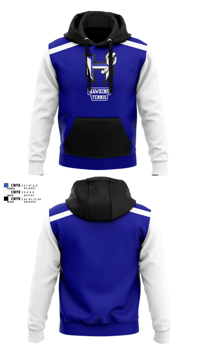 Hawkins Tennis 38697306 Hoodie - 1