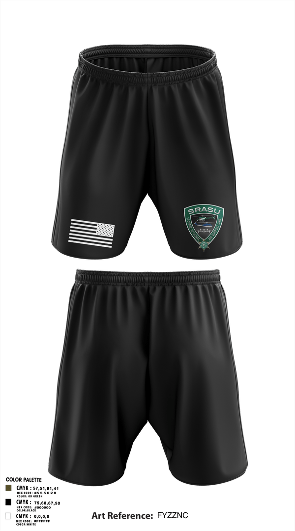 Athletic Shorts With Pockets, Spokane Regional Air Support Unit, Police, Teamtime, Team time, sublimation, custom sports apparel, team uniforms, spirit wear, spiritwear, sports uniforms, custom shirts, team store, custom team store, fundraiser sports, apparel fundraiser