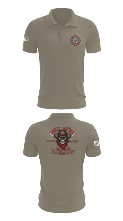 PVFR 80552354 Short Sleeve Performance Polo - 67