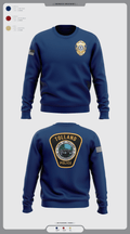Tolland Police Department 15445764 Crew Neck Sweatshirt - 1