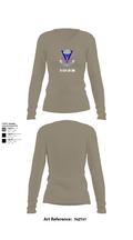 2-134 IN BN 89013479 Women's Long Sleeve V-neck Shirt - 62