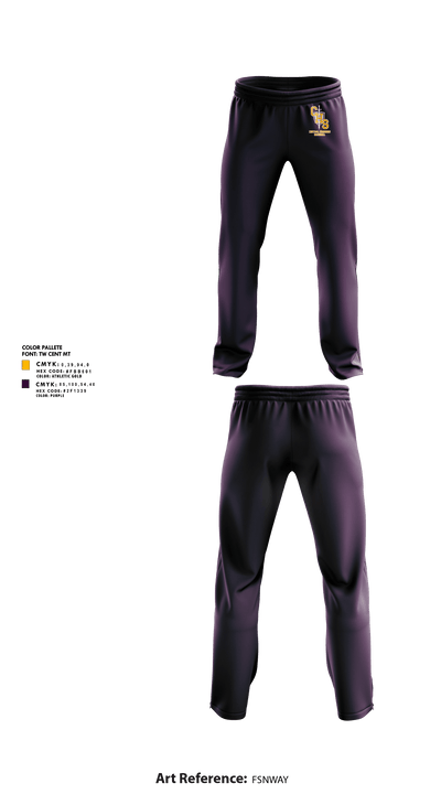 Central Chargers Baseball 97406190 Sweatpants - 2 (1)