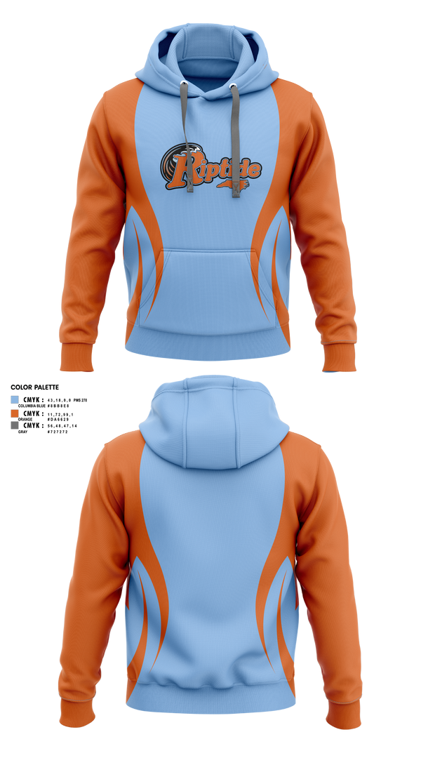 Hoodie, Carolina Riptide, Baseball, Teamtime, Team time, sublimation, custom sports apparel, team uniforms, spirit wear, spiritwear, sports uniforms, custom shirts, team store, custom team store, fundraiser sports, apparel fundraiser