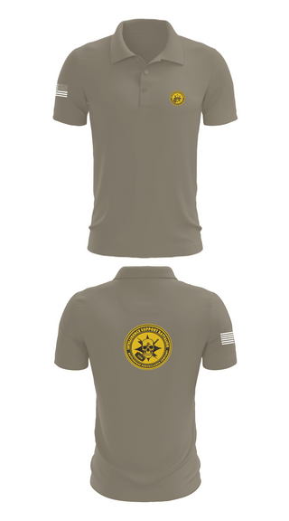 Short Sleeve Performance Polo, Battlespace Surveillance Company, , Teamtime, Team time, sublimation, custom sports apparel, team uniforms, spirit wear, spiritwear, sports uniforms, custom shirts, team store, custom team store, fundraiser sports, apparel fundraiser
