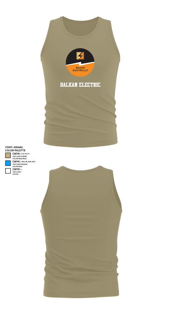 Tank Top, Balkan Electric, , Teamtime, Team time, sublimation, custom sports apparel, team uniforms, spirit wear, spiritwear, sports uniforms, custom shirts, team store, custom team store, fundraiser sports, apparel fundraiser