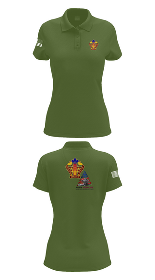 Womens Short Sleeve Performance Polo, USA MEDDAC KAHC, Army, Teamtime, Team time, sublimation, custom sports apparel, team uniforms, spirit wear, spiritwear, sports uniforms, custom shirts, team store, custom team store, fundraiser sports, apparel fundraiser