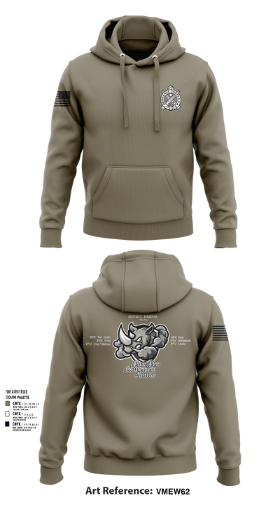 Rocket Rhinos 9238084 Hoodie - 106