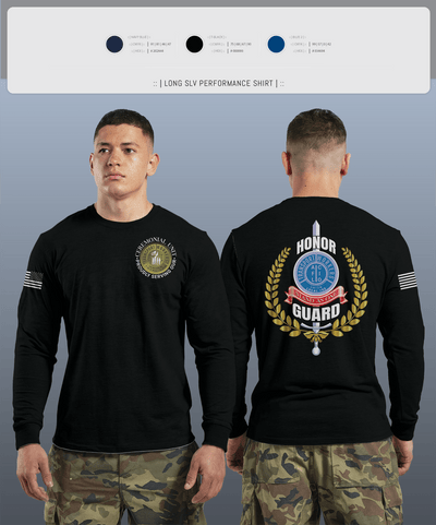 Twu Local 100 Ceremonial Unit & Honor Guard 29961130 Long Sleeve Performance Shirt 5