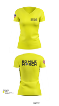 50 Mile March 87874734 Women's Short Sleeve V-neck Shirt - 2