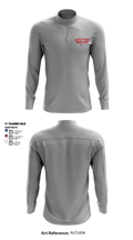 Milford Eagles Pop Warner Football and Cheer 85500081 Quarter Zip Jacket - 4 (1)