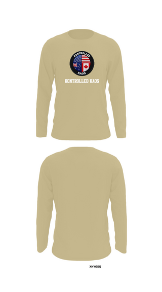 Long Sleeve Performance Shirt, Kontrolled Kaos, E-Sports, Teamtime, Team time, sublimation, custom sports apparel, team uniforms, spirit wear, spiritwear, sports uniforms, custom shirts, team store, custom team store, fundraiser sports, apparel fundraiser