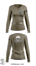 Helius Women's Long Sleeve V-neck Shirt - 11