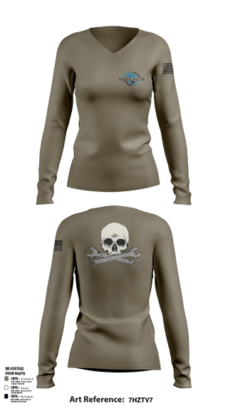 Womens Long Sleeve Vneck Shirt, Helius, , Teamtime, Team time, sublimation, custom sports apparel, team uniforms, spirit wear, spiritwear, sports uniforms, custom shirts, team store, custom team store, fundraiser sports, apparel fundraiser