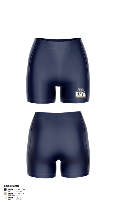 Napa Grizzlies 4905083 Women's Compression Shorts - 3