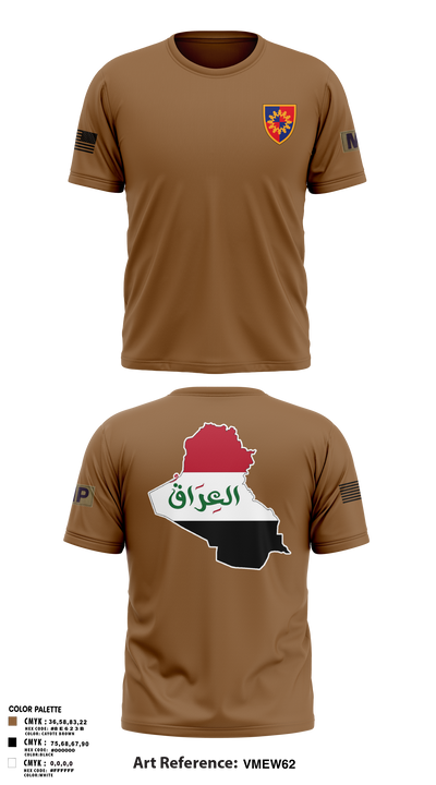 617th MP DET 12589196 Old School Cotton Feel Shirt - 4
