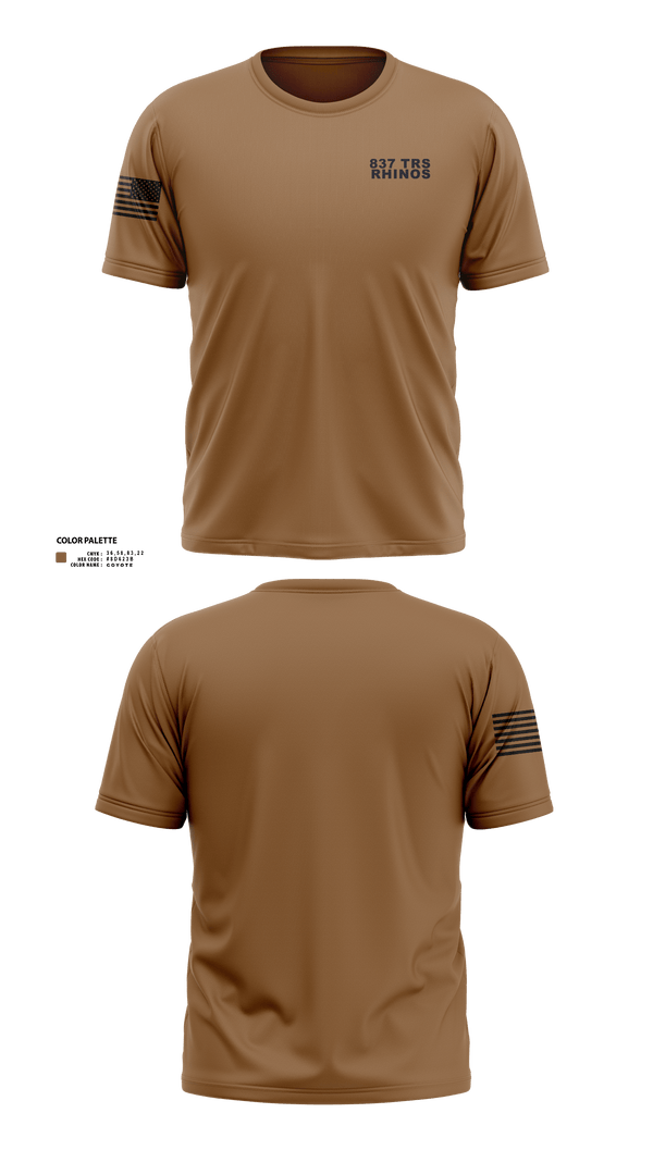 Old School Cotton Feel Shirt, 837 TRS Rhinos, Air Force, Teamtime, Team time, sublimation, custom sports apparel, team uniforms, spirit wear, spiritwear, sports uniforms, custom shirts, team store, custom team store, fundraiser sports, apparel fundraiser