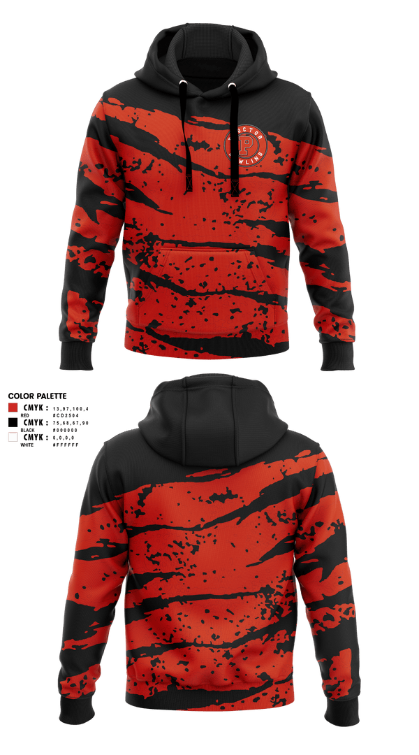 Hoodie, Proctor Raiders, Bowling, Teamtime, Team time, sublimation, custom sports apparel, team uniforms, spirit wear, spiritwear, sports uniforms, custom shirts, team store, custom team store, fundraiser sports, apparel fundraiser