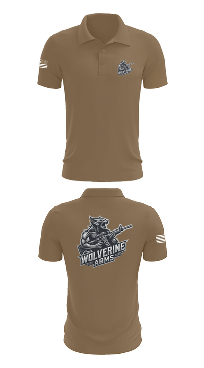 Wolverine Arms 65680976 Short Sleeve Performance Polo - 3