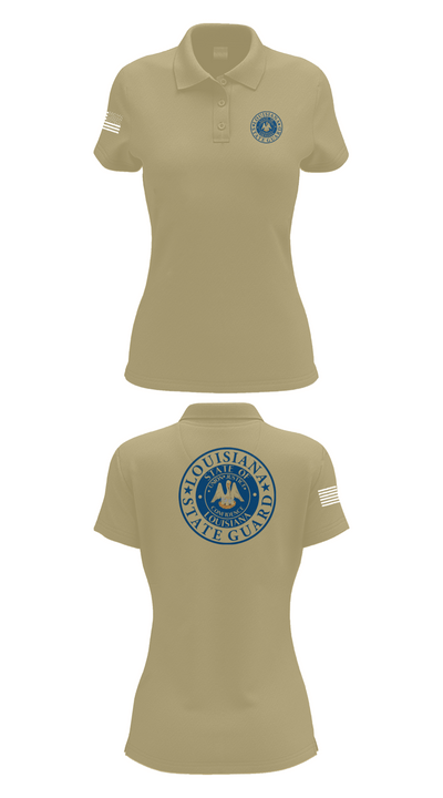 1st Area Command 9228914 Women's Short Sleeve Performance Polo  - 90