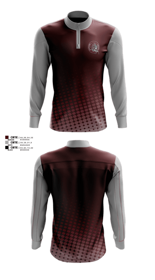 Quarter Zip Jacket, Amherst Lancers Tennis, Tennis, Teamtime, Team time, sublimation, custom sports apparel, team uniforms, spirit wear, spiritwear, sports uniforms, custom shirts, team store, custom team store, fundraiser sports, apparel fundraiser