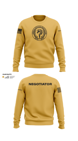 Crew Neck Sweatshirt, Montgomery County Police CNT, , Teamtime, Team time, sublimation, custom sports apparel, team uniforms, spirit wear, spiritwear, sports uniforms, custom shirts, team store, custom team store, fundraiser sports, apparel fundraiser