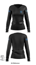 Monterey  Park 19917874 Women's Long Sleeve V-neck Shirt - 107