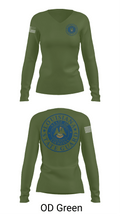 1st Area Command 9228914 Women's Long Sleeve V-neck Shirt - 54