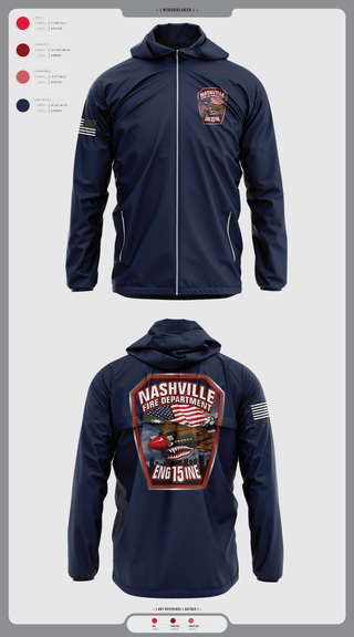 Windbreaker, Engine 15, , Teamtime, Team time, sublimation, custom sports apparel, team uniforms, spirit wear, spiritwear, sports uniforms, custom shirts, team store, custom team store, fundraiser sports, apparel fundraiser