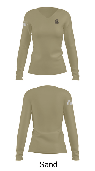 Womens Long Sleeve Vneck Shirt, MUSTACHE, , Teamtime, Team time, sublimation, custom sports apparel, team uniforms, spirit wear, spiritwear, sports uniforms, custom shirts, team store, custom team store, fundraiser sports, apparel fundraiser