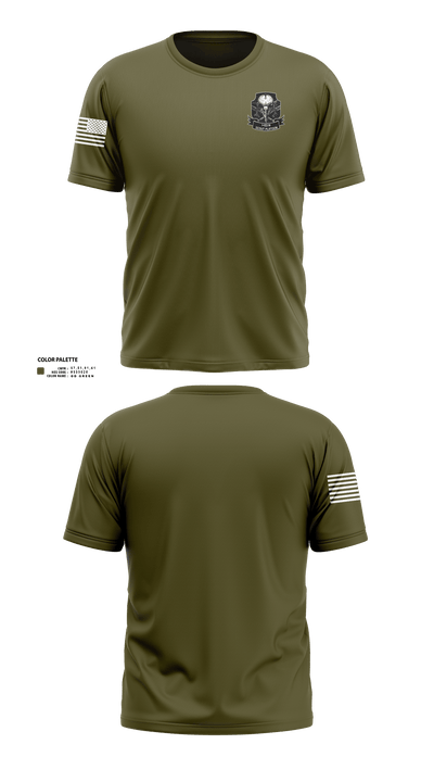 1-153 IN Scout Platoon 12516150 Short Sleeve Performance Shirt - 2